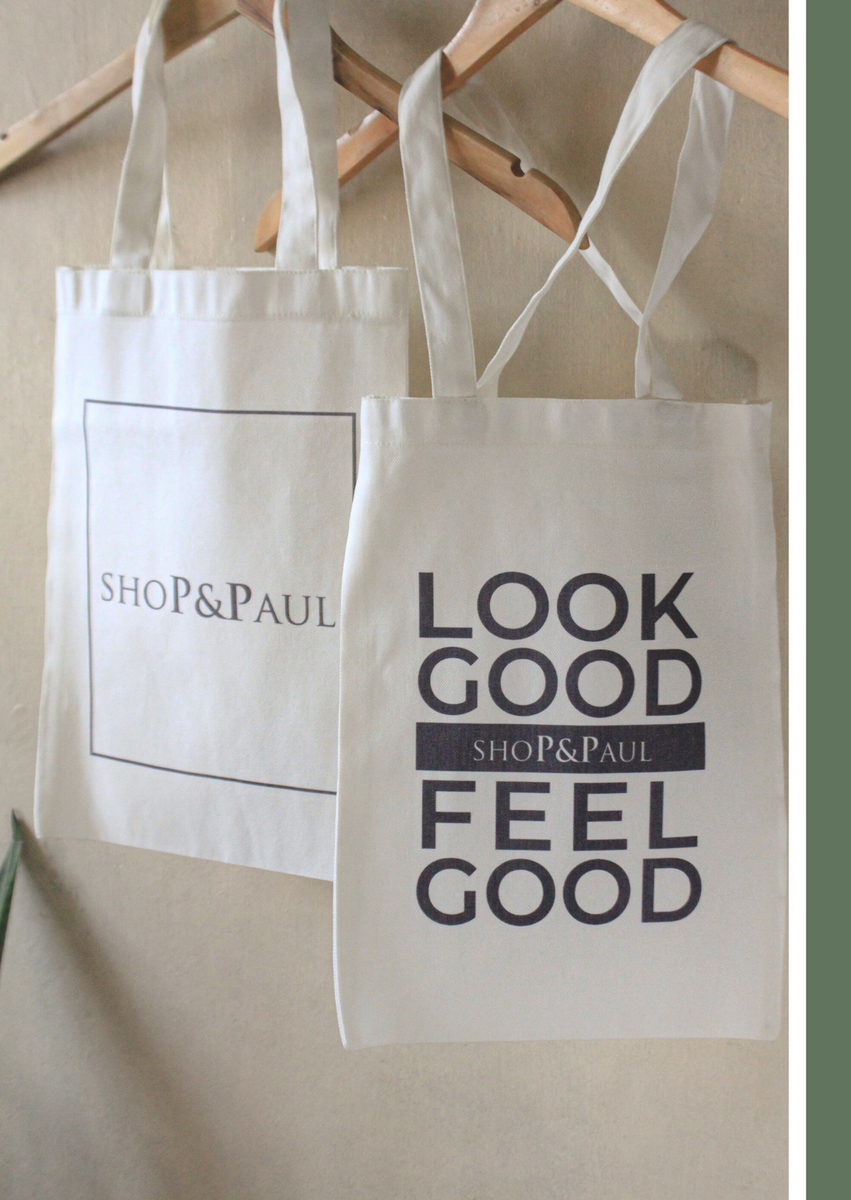 Canvas Tote Bag (Tagline) ShoP&Paul