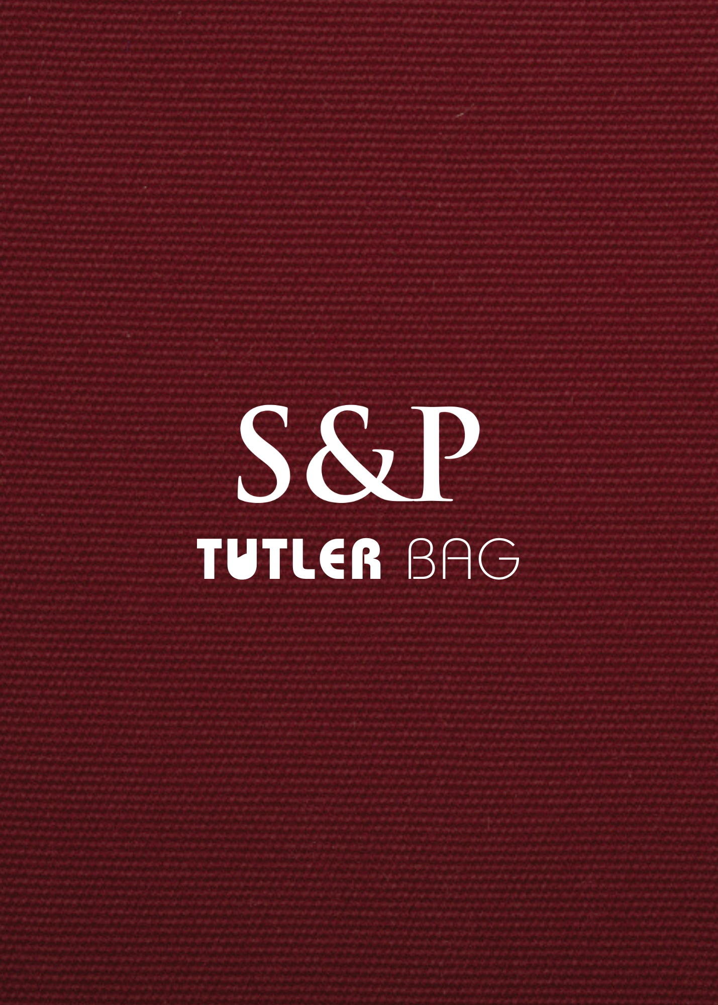 TUTLER BAG | Bordo