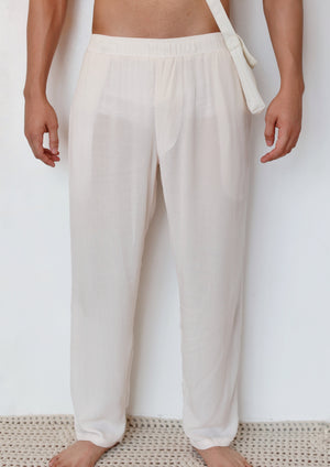 Lounge Pants in Cream