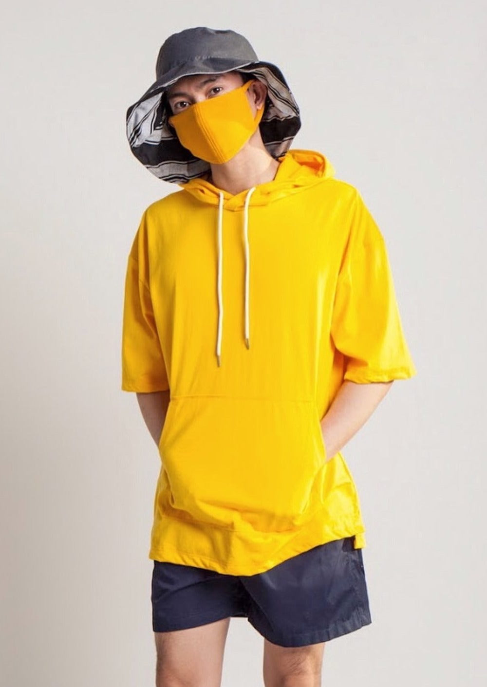 Yellow on sale oversized hoodie